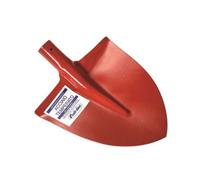 BADILE ACCIAIO TEMPERATO ROSSO SENZA MANICO GIARDINO