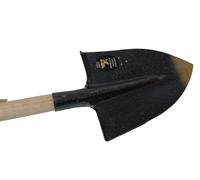 BADILE PALA VANGA CON MANICO PUNTA IN ACCIAIO BORDO TEMPERATO ELEVATA RESISTENZA