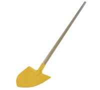 Badile professionale ultraleggero in acciaio armonico, manico salice Valex