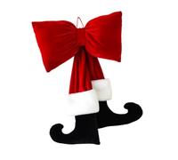 Badiman Decorazione Natalizia Pendaglio per Albero Oggetto Decorativo Ciondolo Artigianale in Morbida Flanella Adatta Come Dono Significativo per Feste E Ric, 50cmx30cm