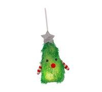 Badiman Pendente Natalizio Ciondolo Decorativo Miniatura Artigianale Sfera Da Appendere Ornamento Luminoso Design Unico per Feste Adatto per Compleanni Matrim, Verde