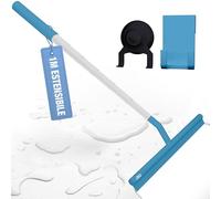 BADIONA Tergivetro per doccia silicone - telescopica fino a 100 cm I blu