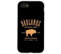 Badlands, Dakota del Sud, Bison Design Custodia per iPhone SE (2020) / 7/8