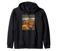 Badlands National Park | South Dakota Felpa con Cappuccio