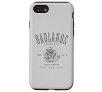 Badlands South Dakota Moto Biker Distressed Design Custodia per iPhone SE (2020) / 7/8