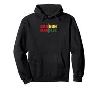 Badman Nuh Flee Caribbean Dancehall Felpa con Cappuccio