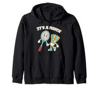 Badminton Amore Retro Vintage It's A Match Felpa con Cappuccio