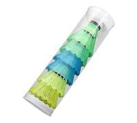 Badminton Bird, 6 navette da Badminton | Forniture Badminton durevoli e stabili per la pratica degli scioperi, Forniture Badminton per uomini, donne e giovani giocatori