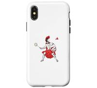 BADMINTON giocatore di badminton Romani Volani di Batminton Custodia per iPhone X/XS