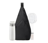 Badminton Racket Backpack - Durable Waterproof Oxford Cloth Bag With Zipper, Spacious Storage | Portable Lightweight Sports Accessory For Shoes Bottle Towel Clothes, Outdoor Gym Workout Tournament Pla