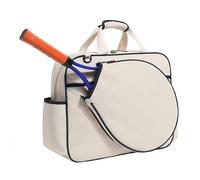 Badminton Racket Shoulder Bag - Impermeabile Tennis Racquet Storage Case, Ampia Capacity Durable Sports Organizer | Portable Lightweight Backpack For Gym, Outdoor Court, Training Sessions, School