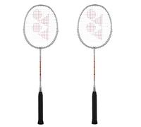 Badminton Racquet - Yonex GR 303i Racchetta da badminton in misto alluminio con copertura completa, argento,