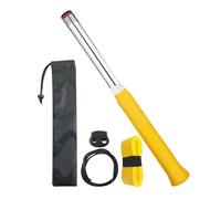 Badminton Rebound Trainer, attrezzatura per allenamento con feedback sonoro, strumento portatile per correzione della e pratica, per il fitness domestico per principianti e giocatori