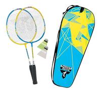 Talbot Torro Set da Badminton 2 Attacker, 2 Racchette, 2 Volani, Multicolore, 449501