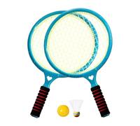Badminton Set - Kids Racket Kit | Outdoor Indoor Game, Lightweight Soft Grip Handles, Shuttlecock Play Set, Backyard Beach Garden Park School Camping Patio Playground Family Party Toy