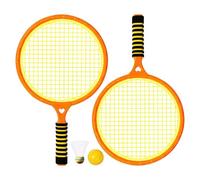 Badminton Set - Kids Racket Kit | Outdoor Indoor Game, Lightweight Soft Grip Handles, Shuttlecock Play Set, Backyard Beach Garden Park School Camping Patio Playground Family Party Toy