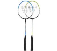 Badminton Set per 2 Giocatori, 2 Racchette e 3 volani