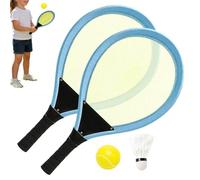 Badminton set per bambini,giocattoli portatili paddle | set racchette badminton | Per Bimbi e Bimbe da 3 a 12 Anni Gioco Genitore-Bambino Portatile per la Casa per il Giardino ed anche per la