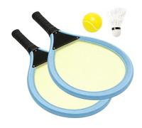 Badminton set per bambini | Gioco per l'Interazione Genitore-Figlio - Racchette da Tennis Giocattolo per Bambini,Per Bimbi e Bimbe da 3 a 12 Anni Gioco Genitore-Bambino Portatile per la Casa per il Gi