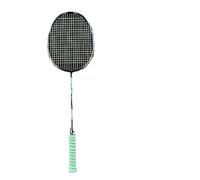 Badminton Set Racchetta da badminton resistente interamente in fibra di carbonio for uomini e donne, controllo palla professionale, racchetta singola ultraleggera, 10U, 50 g(10U green all carbon)