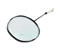 Badminton Set Racchette da badminton in fibra di carbonio con incordatura a tensione massima, 32 libbre, ultraleggere, 5U 78 g, racchetta d'attacco professionale for adulti(1 PCS Blue String)