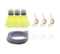Badminton Sets - Racket Sets | Badminton Playing Kit | Elastic Training Equipment Glowing Rebounder Kit | Training Tool for Beginners Sport Exercise and Mostly Use in Club