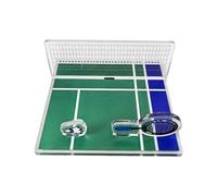 Badminton Shuttlecock Court Telephone - Supporto per smartphone, figura da tavolo da campo da badminton con regolabile | Supporto per telefono cellulare, accessori decorativi per scrivania