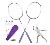 Badminton Snowshoes | Il set di badminton portatile per 2 giocatori, racchette da neve leggere e durevoli, formazione, partite e giochi all'aperto, è adatto per principi