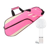 BADMINTON TENNIS BASSE - 3 Racquet Supporta borse, borsa da tennis a portata di spalla impermeabile NetGame per giovani e giovani da viaggio all'aperto, uomini, donne, adulti multicolori portano la bo