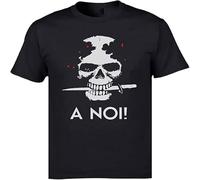 Badness Skull T Shirts A Noi Italian Arditi Dead Skull Novelty Men Summer Clothing Sweatshirt Cool Mad Tops Tees O Neck Tee Black XL