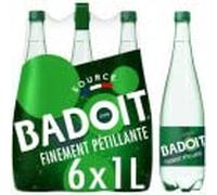 BADOIT - Acqua gassosa verde 6 x 1 L
