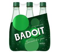 BADOIT acqua minerale gassata, verde, 6 x 50 cl, (1 pezzo)