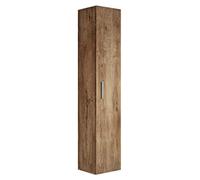 Badplaats Armadio da bagno Plutone, 150 cm, marrone rovere - Armadio alto