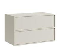 Badplaats B.V. Mobile lavabo Mali 80 cm x 46 cm - Cashmere - Mobili da bagno - Mobiletto sospeso per lavabo