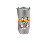 Baecation - Viaggio di vacanza con obiettivo di viaggio per coppie legate al Nepal Bicchiere termico in acciaio inox doppia parete