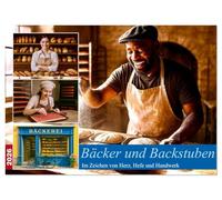 Bäcker und Backstuben (Wandkalender 2026 DIN A3 quer), CALVENDO Monatskalender: Ein Hoch auf das Bäcker-Handwerk