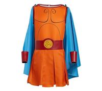BAEHEU Hercules - Costume per cosplay da ercole, per adulti, con mantello, blu, per Halloween