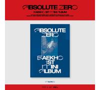 BAEKHO NU'EST 1° Mini Album [Absolute Zero] Melting Ver CD+Libro+P.Card+F.Poster