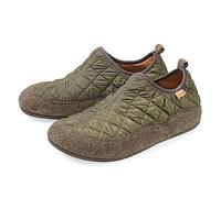 BÄR | Nilo | Unisex | Pantolette/Pantofole | Pantofole con 100% senza dita, verde, 37 EU Larga