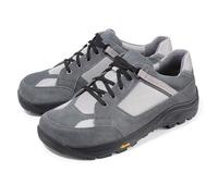 BÄR TransEuropa 2.0, unisex, lacci, scarpe da trekking con 100% senza dita, traspiranti, grigio., 45 EU Larga