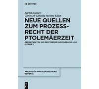 Bärbel Kramer Neue Quellen zum Prozeßrecht der Ptolemäerzeit (Copertina rigida)