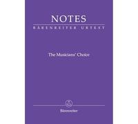 Bärenreiter Notes - The Musician's Choice - Quaderno musicale pentagramma