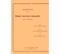 BAERMANN H.J. - Ejercicios (12) Op.30 para Clarinete