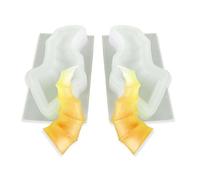Baeroprki 1 Paio di Stampi In Silicone per Corna da Diavolo da 2,16 Pollici, A Forma di di Pecora, per, Ciondolo, Stampo per In Resina
