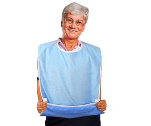 Baeroprki da Pranzo per Adulti con Tasche Riutilizzabile, Protezione per Anziani Che Mangiano, Unisex