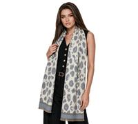 Baesics Leo - Sciarpa invernale reversibile da uomo e da donna | Utilizzabile su entrambi i lati, dimensioni circa 185 x 70 cm, piacevolmente calda. Leo Jacquard per cappotto
