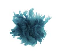 Baesics Spilla a forma di piuma - Donna soffice piuma di struzzo spilla stile vintage accessorio per cappello sposa matrimonio festa carnevale fermaglio capelli fascinator per blazer vestito giacca