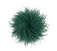 Baesics Spilla a forma di piuma - Spilla da donna con piume di struzzo soffici, stile vintage, accessorio per cappello, sposa, matrimonio, festa, carnevale, fermaglio per capelli, fascinator per