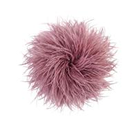 Baesics Spilla con Piuma - Donna Spilla con Piume di Struzzo Soffici Stile Vintage Accessorio per Cappello Sposa Matrimonio Festa Carnevale Fermaglio per Capelli Fascinator per Blazer Vestito Giacca