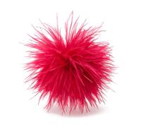 Baesics Spilla con Piuma - Donna Spilla con Piume di Struzzo Soffici Stile Vintage Accessorio per Cappello Sposa Matrimonio Festa Carnevale Fermaglio per Capelli Fascinator per Blazer Vestito Giacca